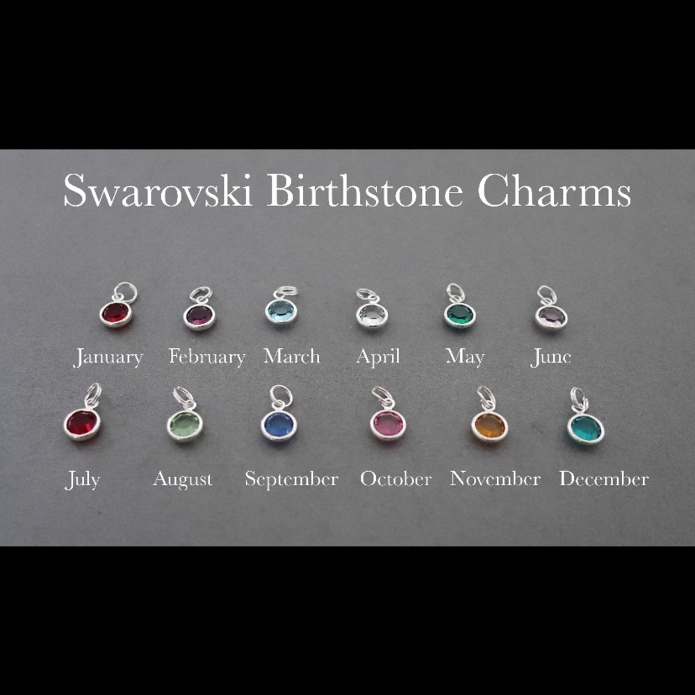 - Angel Wing Birthday Charm • Birthstone Nec… - Picture 11 of 11